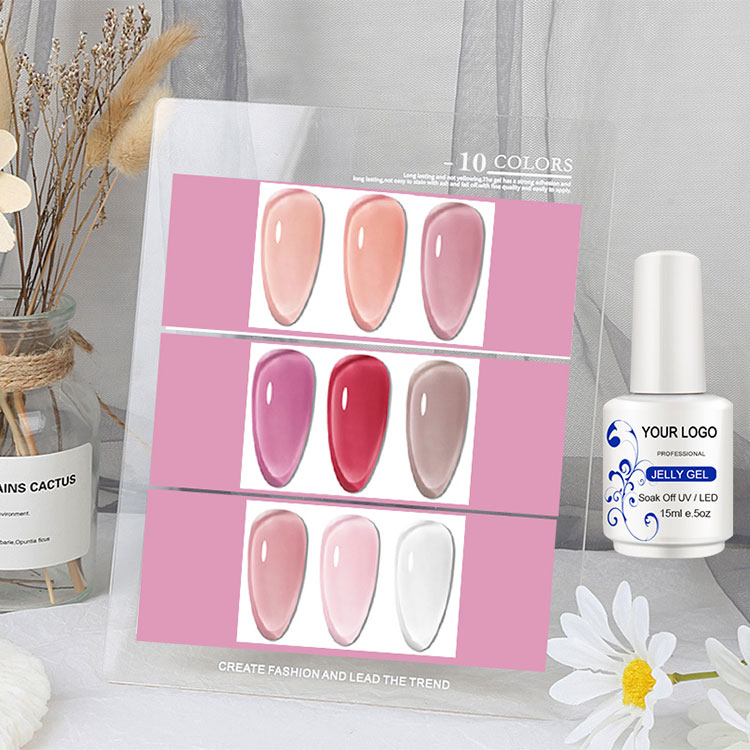 Ice Jelly Gel Polish: Jeleen efektu zeharrargi hori - Nola lortzen da benetan?