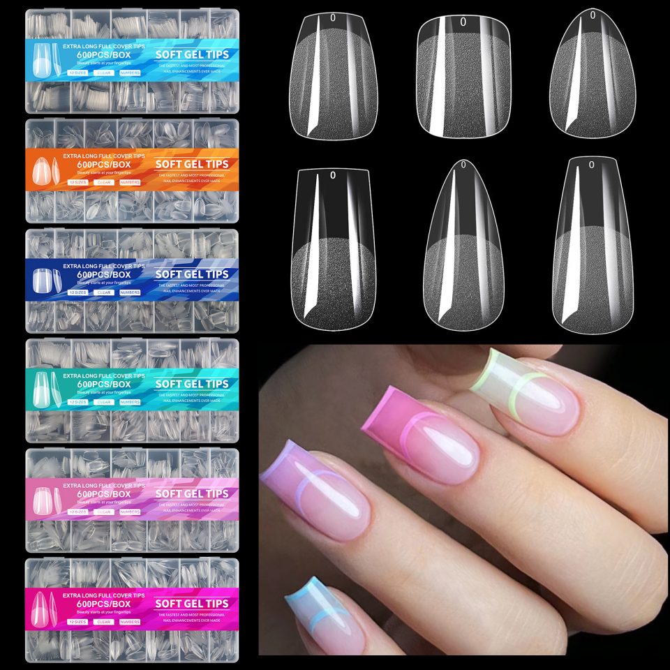 600 Pcs Gel leuna Estalki osoa Iltze Aholkuak