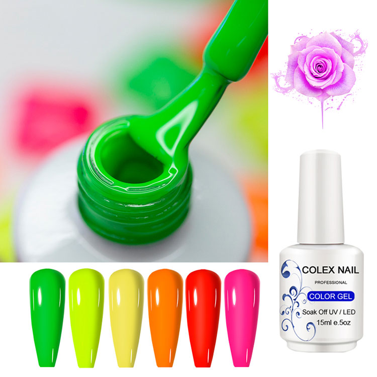 80 kolore 15ml Gel iltze hutsa