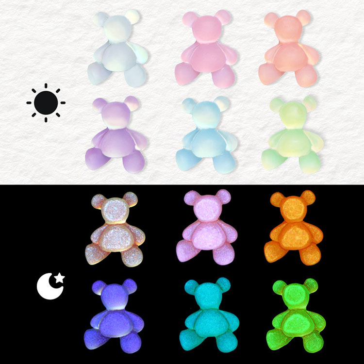 Cute Bear Iltze Bitxiak Nail Art For