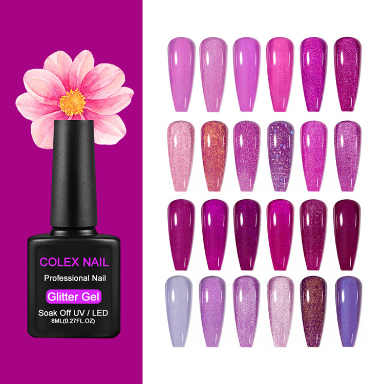 Ona da Tendacity Glitter Gel Poloniarra