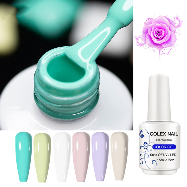 Makarra Green Color Gel Gel Poloniarra